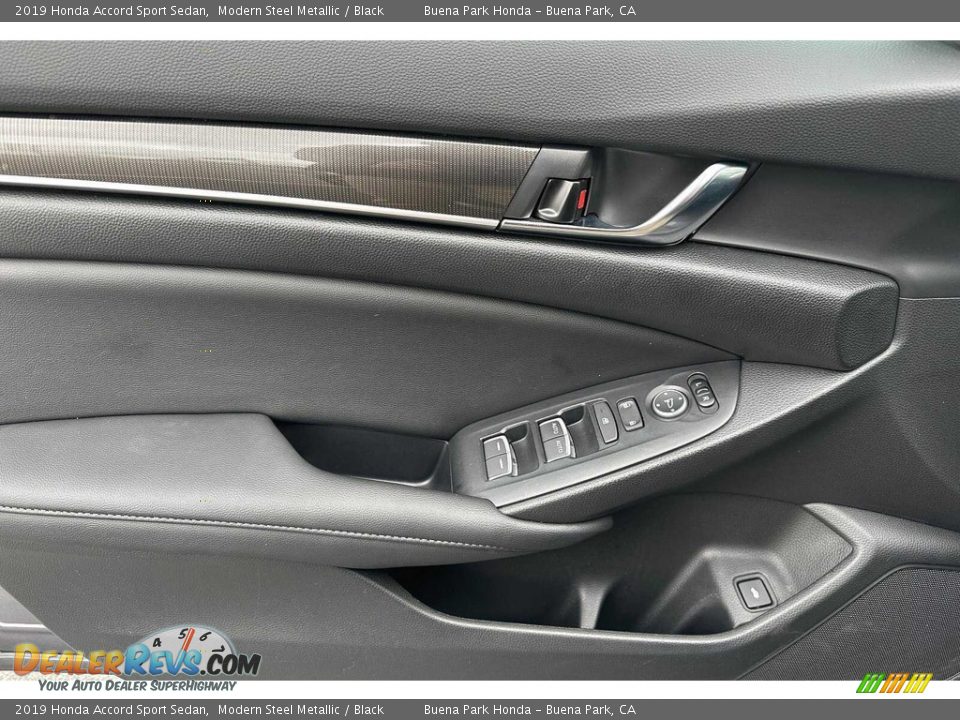 2019 Honda Accord Sport Sedan Modern Steel Metallic / Black Photo #11