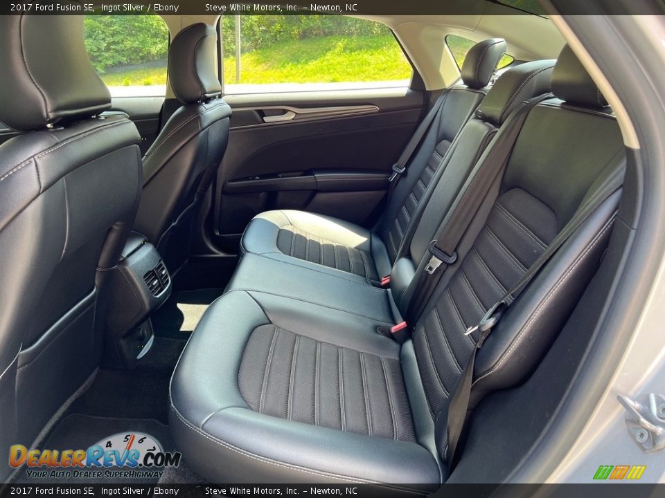 Rear Seat of 2017 Ford Fusion SE Photo #13