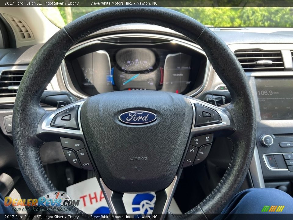 2017 Ford Fusion SE Steering Wheel Photo #18