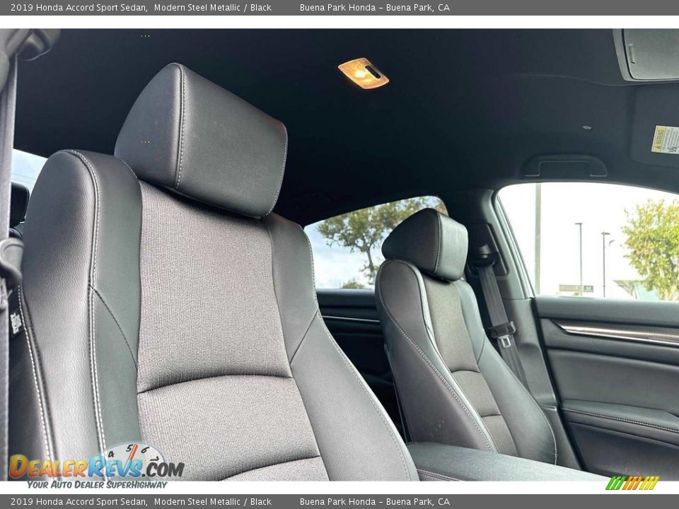 2019 Honda Accord Sport Sedan Modern Steel Metallic / Black Photo #18