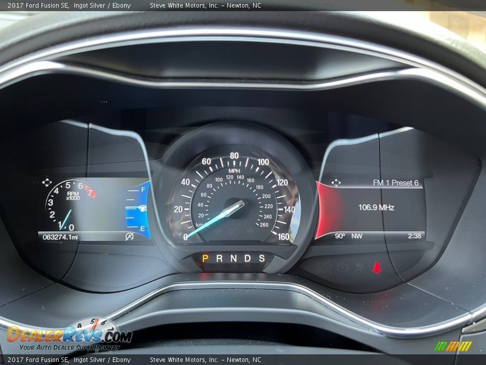 2017 Ford Fusion SE Gauges Photo #19