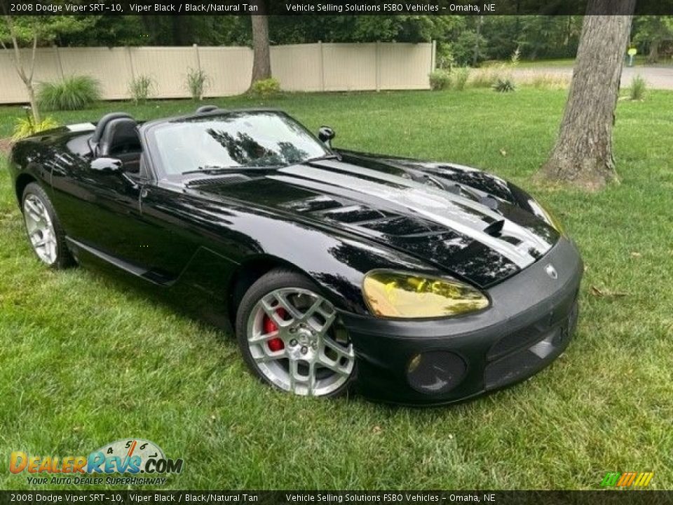 Viper Black 2008 Dodge Viper SRT-10 Photo #2