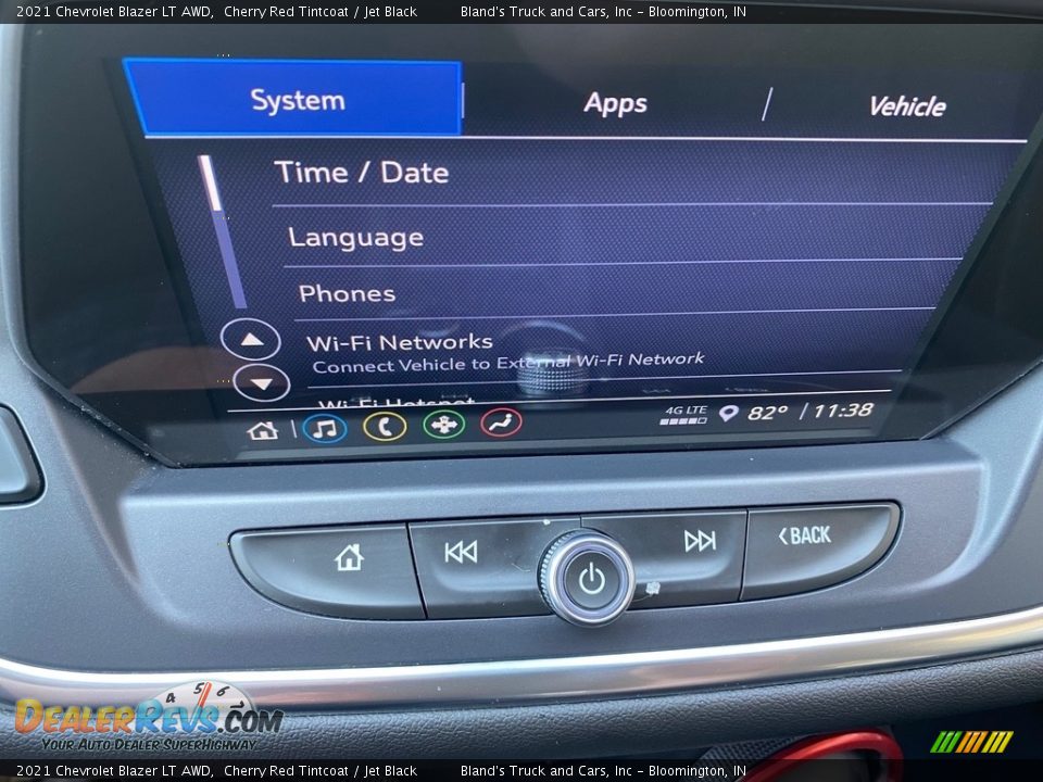 2021 Chevrolet Blazer LT AWD Cherry Red Tintcoat / Jet Black Photo #34