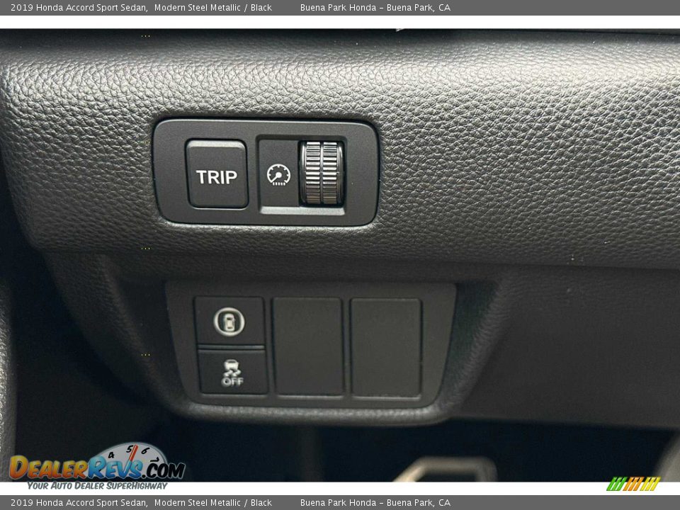 2019 Honda Accord Sport Sedan Modern Steel Metallic / Black Photo #33