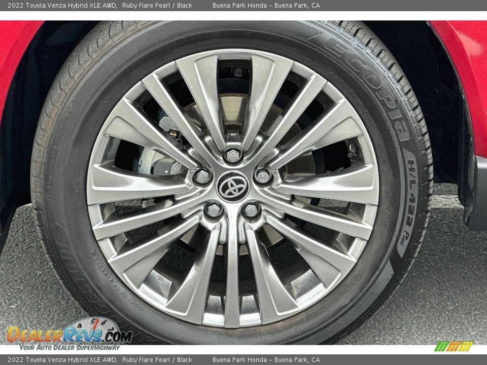 2022 Toyota Venza Hybrid XLE AWD Wheel Photo #35