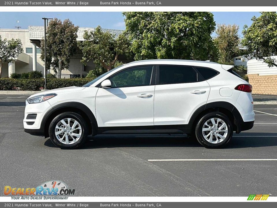 Winter White 2021 Hyundai Tucson Value Photo #7