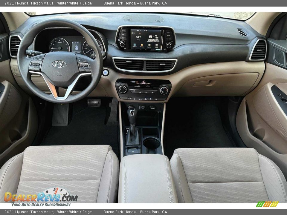 Dashboard of 2021 Hyundai Tucson Value Photo #15