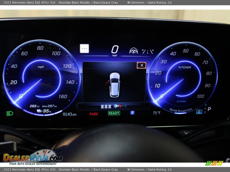 2023 Mercedes-Benz EQS 450+ SUV Gauges Photo #17