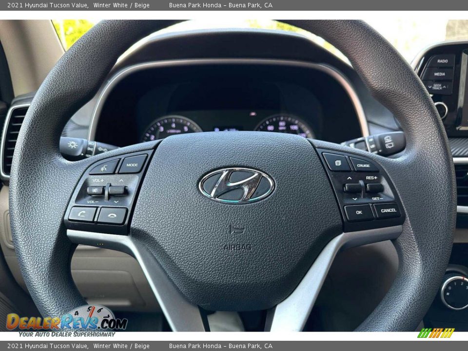 2021 Hyundai Tucson Value Steering Wheel Photo #26