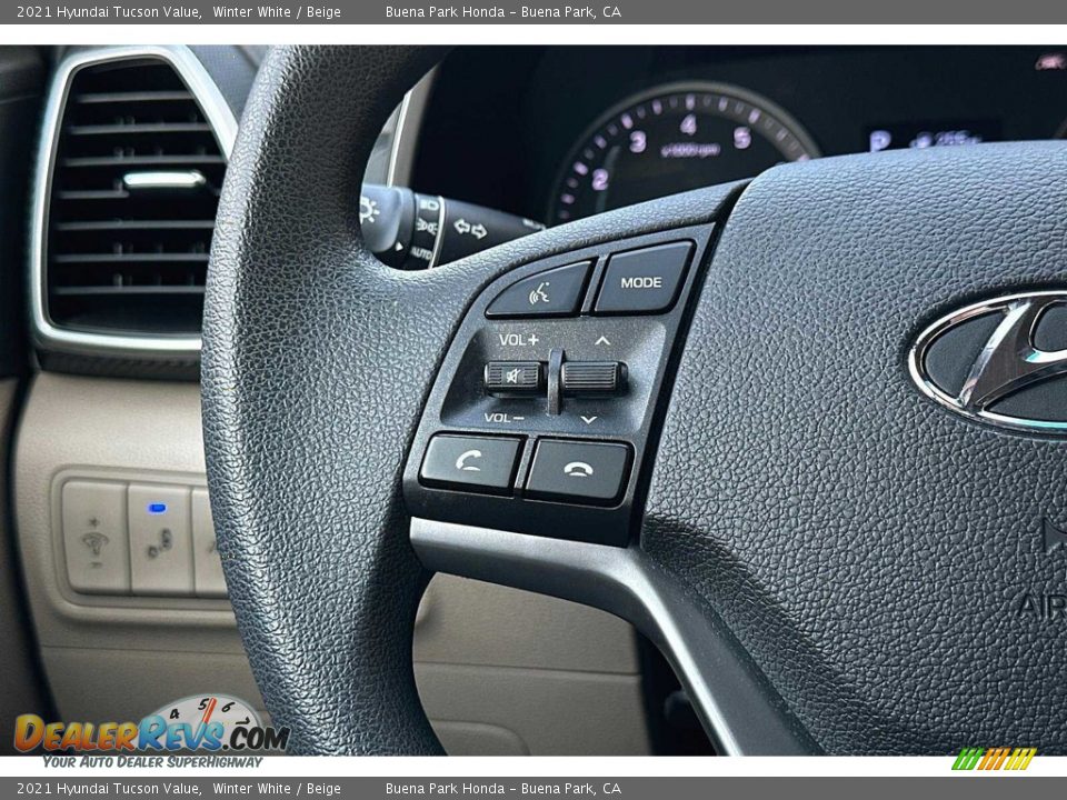 2021 Hyundai Tucson Value Steering Wheel Photo #27