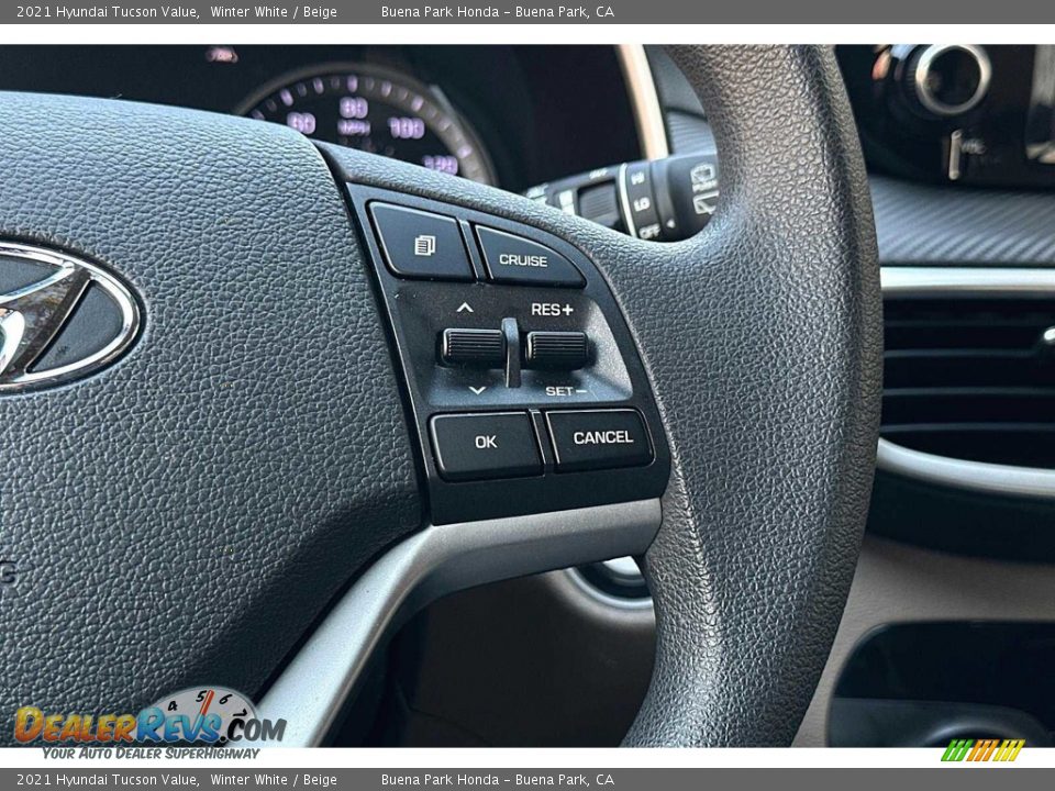 2021 Hyundai Tucson Value Steering Wheel Photo #28
