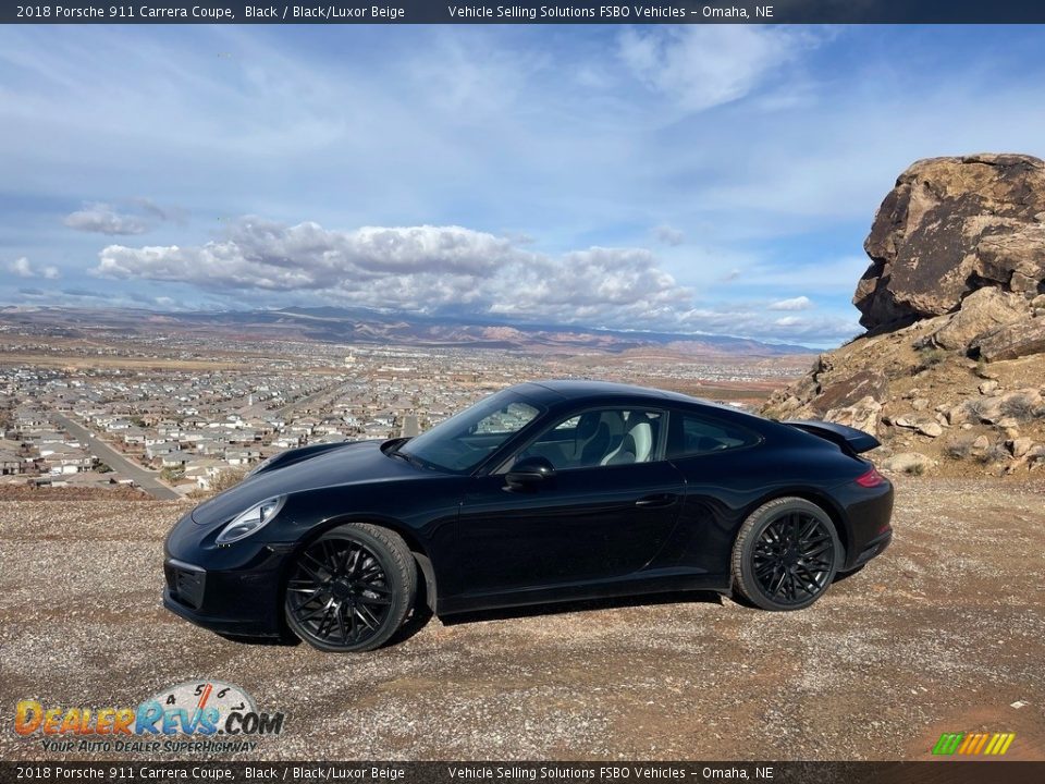 Black 2018 Porsche 911 Carrera Coupe Photo #3