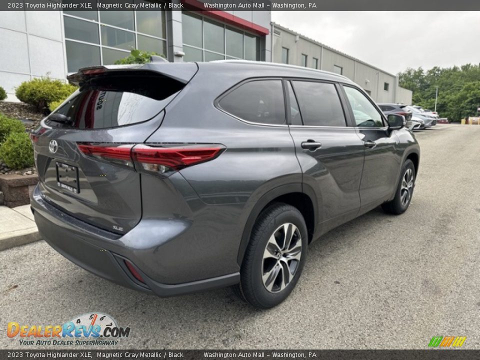 2023 Toyota Highlander XLE Magnetic Gray Metallic / Black Photo #9