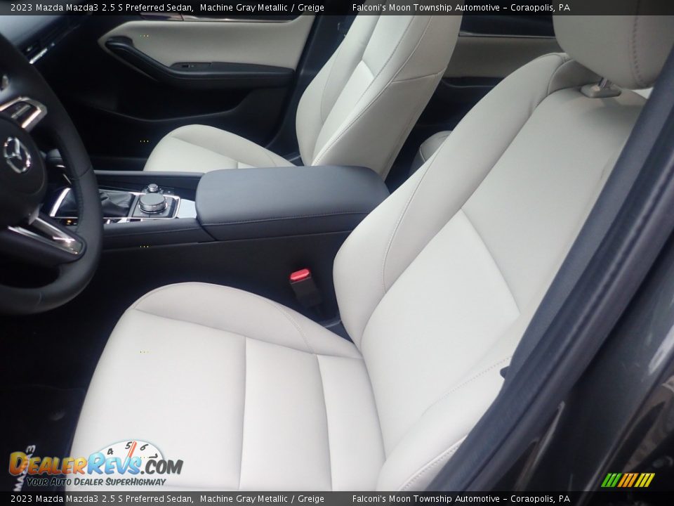 Front Seat of 2023 Mazda Mazda3 2.5 S Preferred Sedan Photo #10