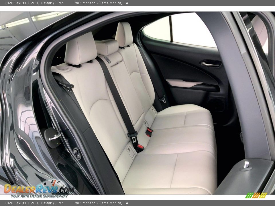 Rear Seat of 2020 Lexus UX 200 Photo #19