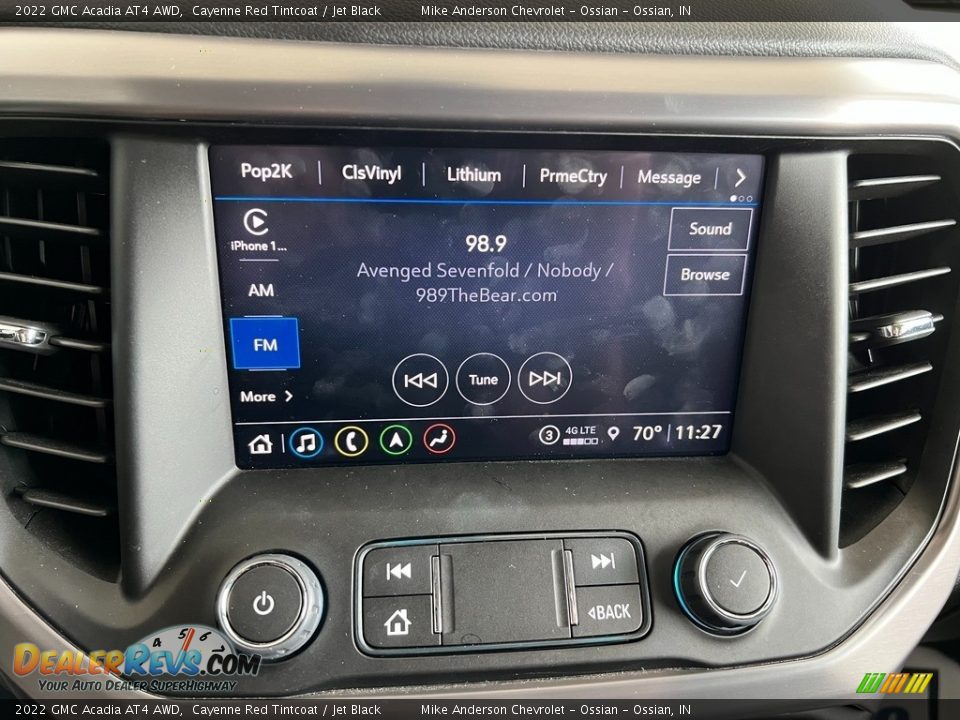 Controls of 2022 GMC Acadia AT4 AWD Photo #21