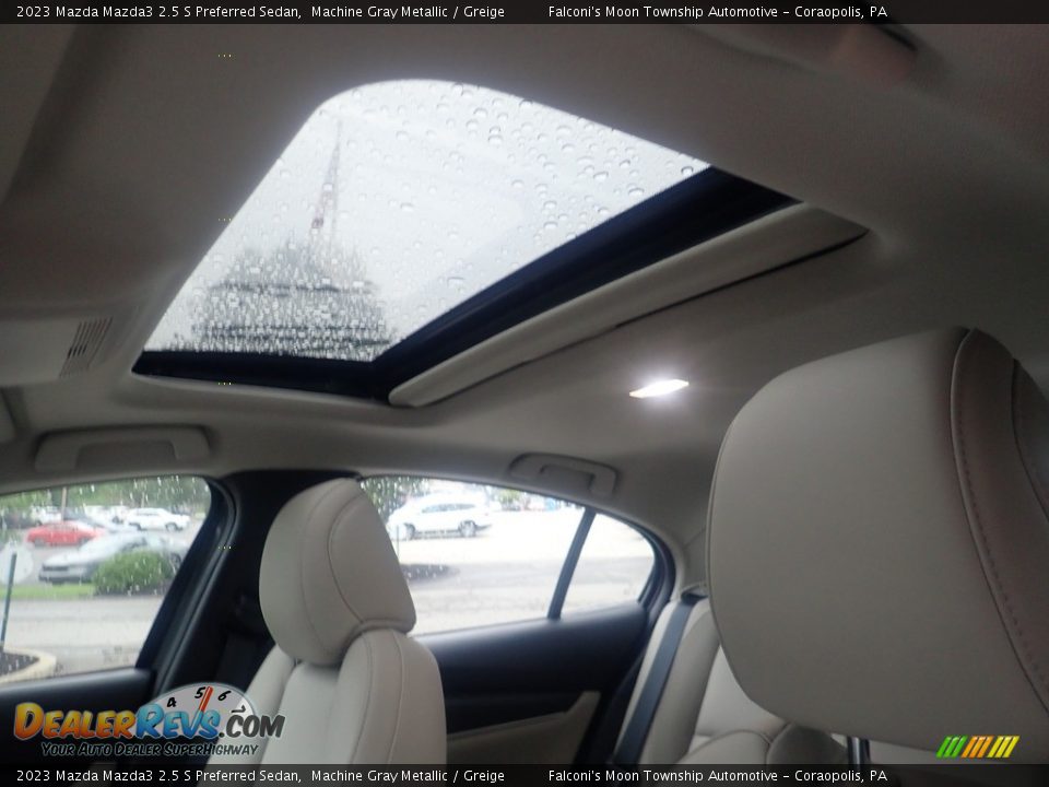 Sunroof of 2023 Mazda Mazda3 2.5 S Preferred Sedan Photo #15