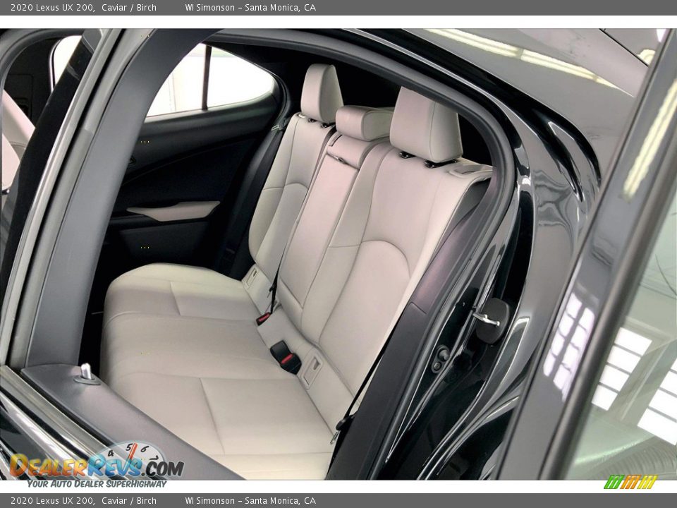 Rear Seat of 2020 Lexus UX 200 Photo #20