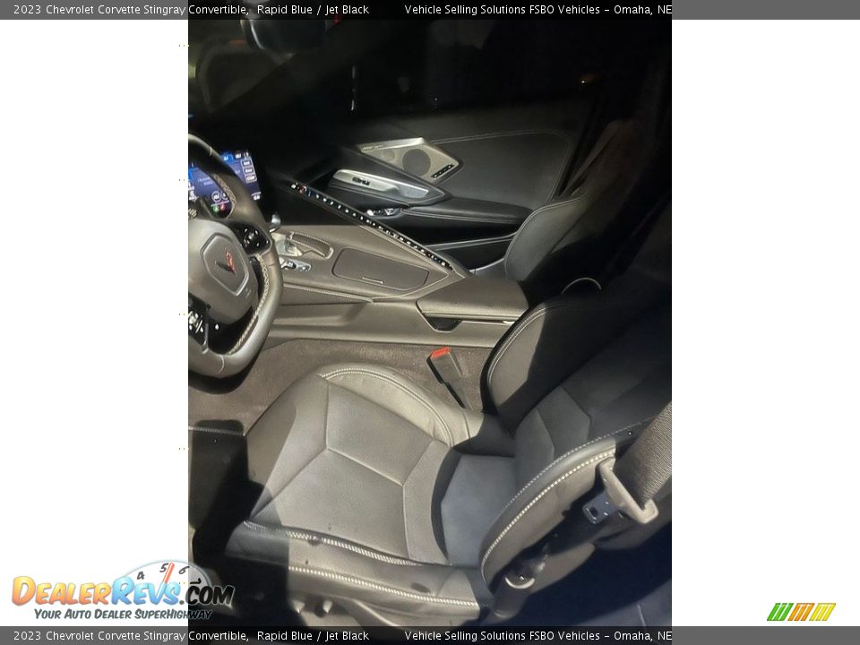 Front Seat of 2023 Chevrolet Corvette Stingray Convertible Photo #2