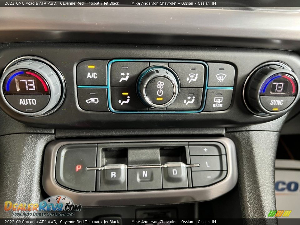 Controls of 2022 GMC Acadia AT4 AWD Photo #23