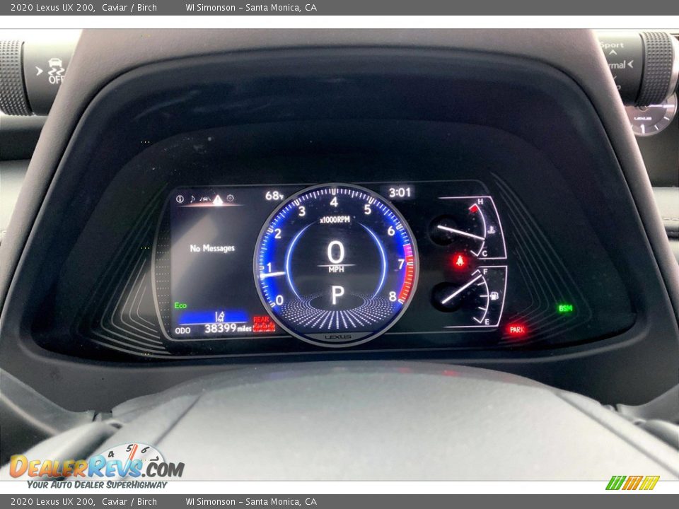 2020 Lexus UX 200 Gauges Photo #23