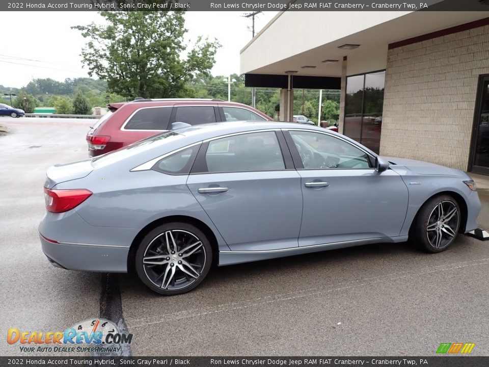 2022 Honda Accord Touring Hybrid Sonic Gray Pearl / Black Photo #3