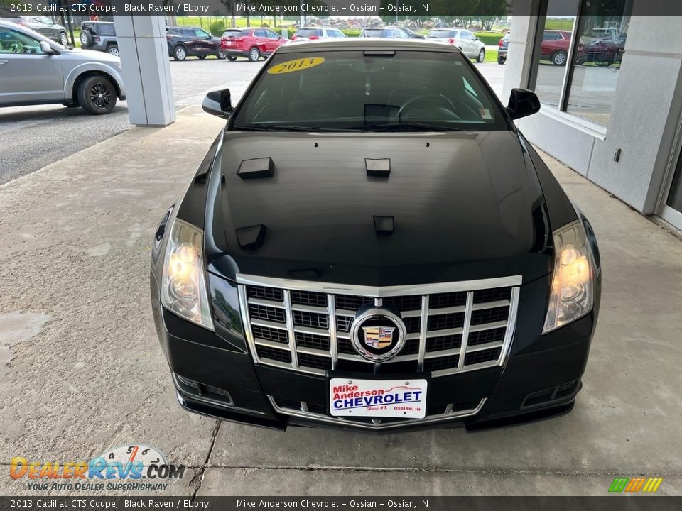 2013 Cadillac CTS Coupe Black Raven / Ebony Photo #3