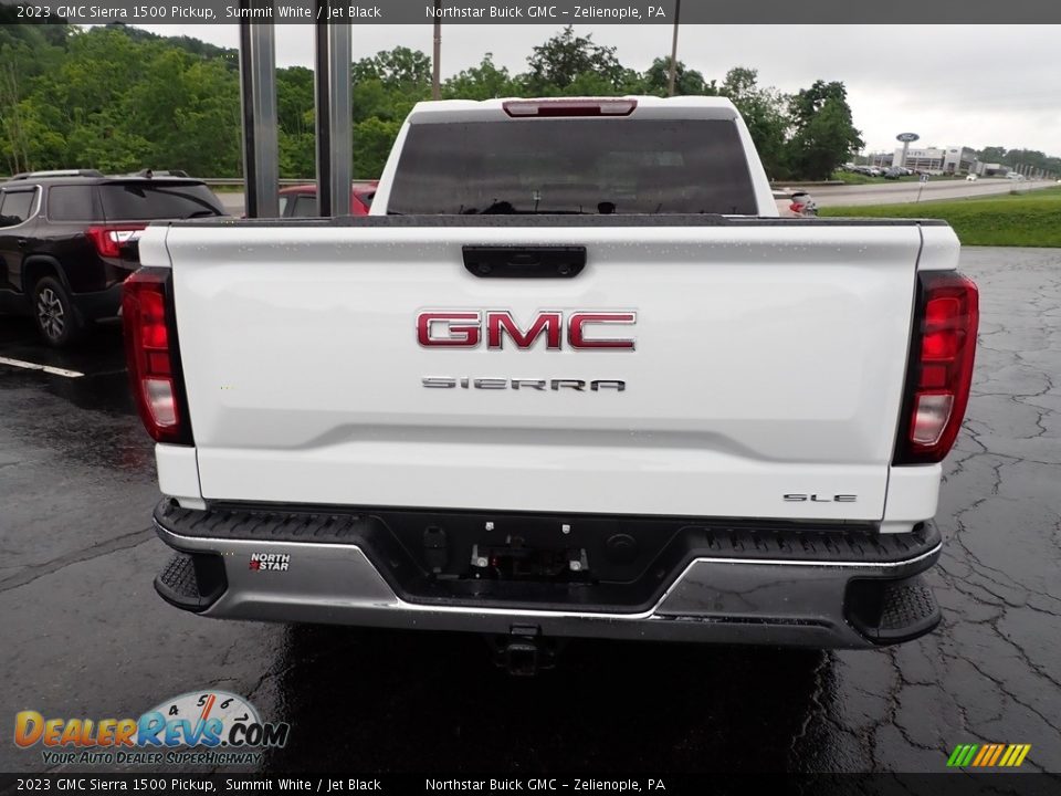 2023 GMC Sierra 1500 Pickup Summit White / Jet Black Photo #5