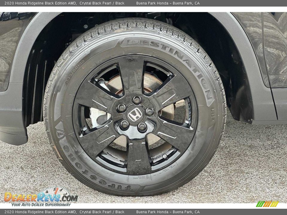 2020 Honda Ridgeline Black Edition AWD Wheel Photo #31