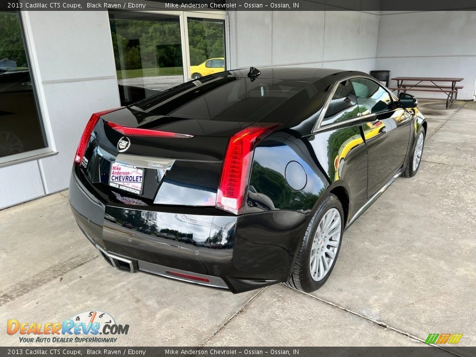 2013 Cadillac CTS Coupe Black Raven / Ebony Photo #7