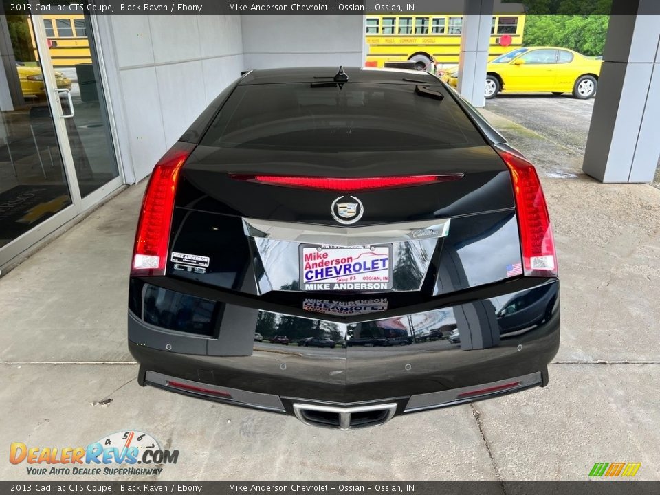 2013 Cadillac CTS Coupe Black Raven / Ebony Photo #8