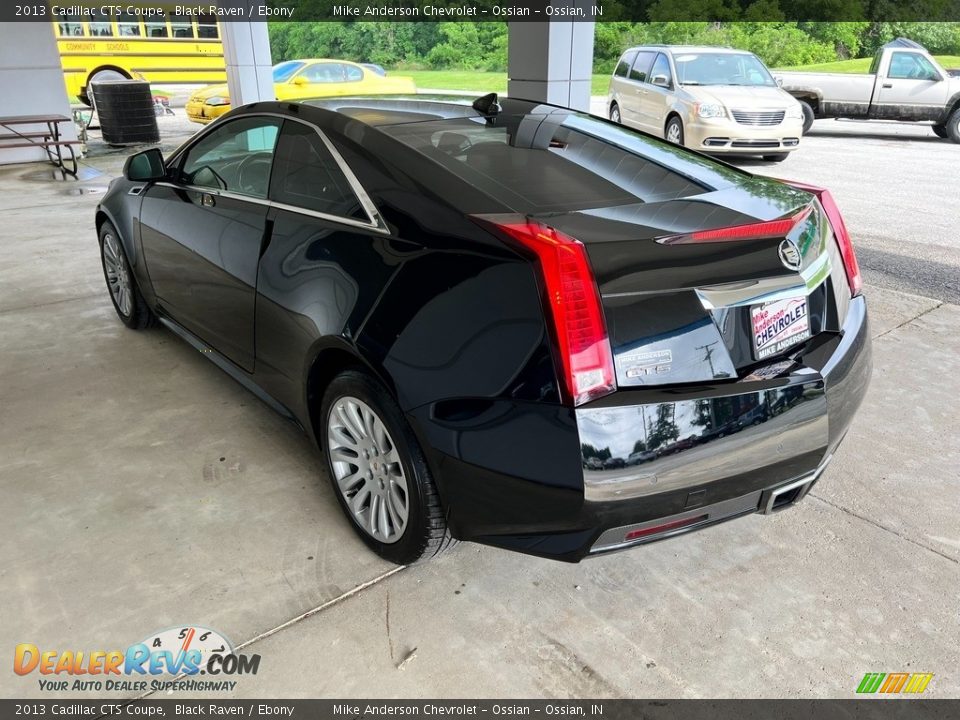 2013 Cadillac CTS Coupe Black Raven / Ebony Photo #10