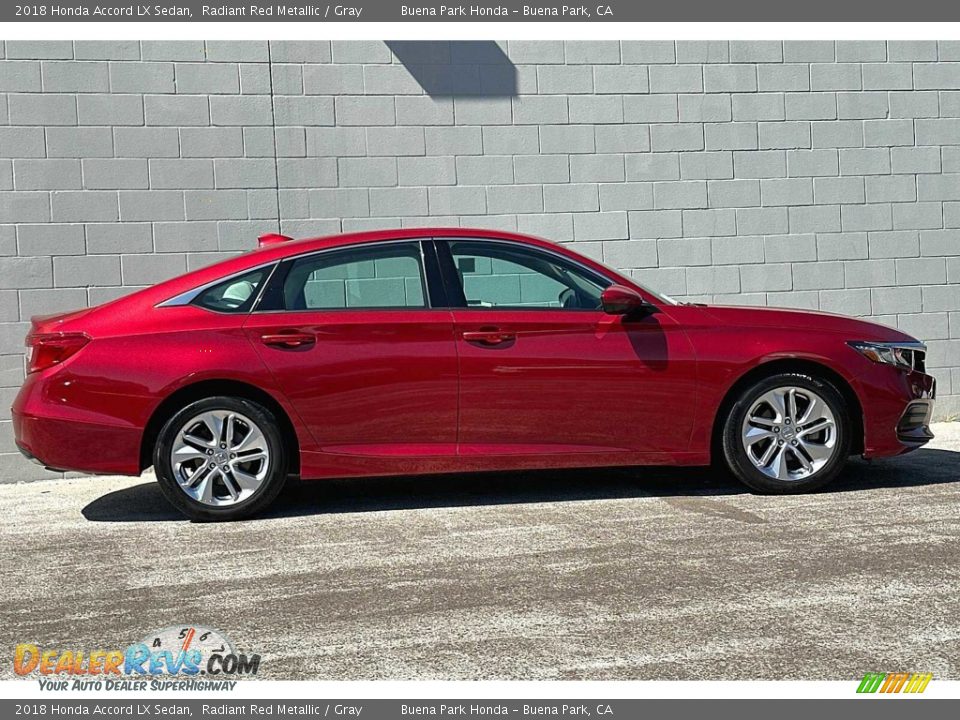 Radiant Red Metallic 2018 Honda Accord LX Sedan Photo #3