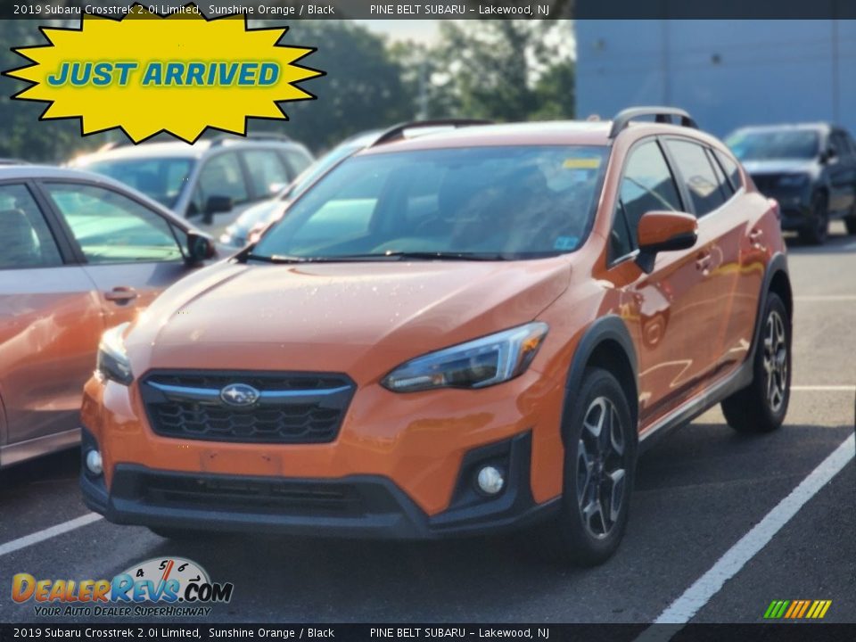 2019 Subaru Crosstrek 2.0i Limited Sunshine Orange / Black Photo #1