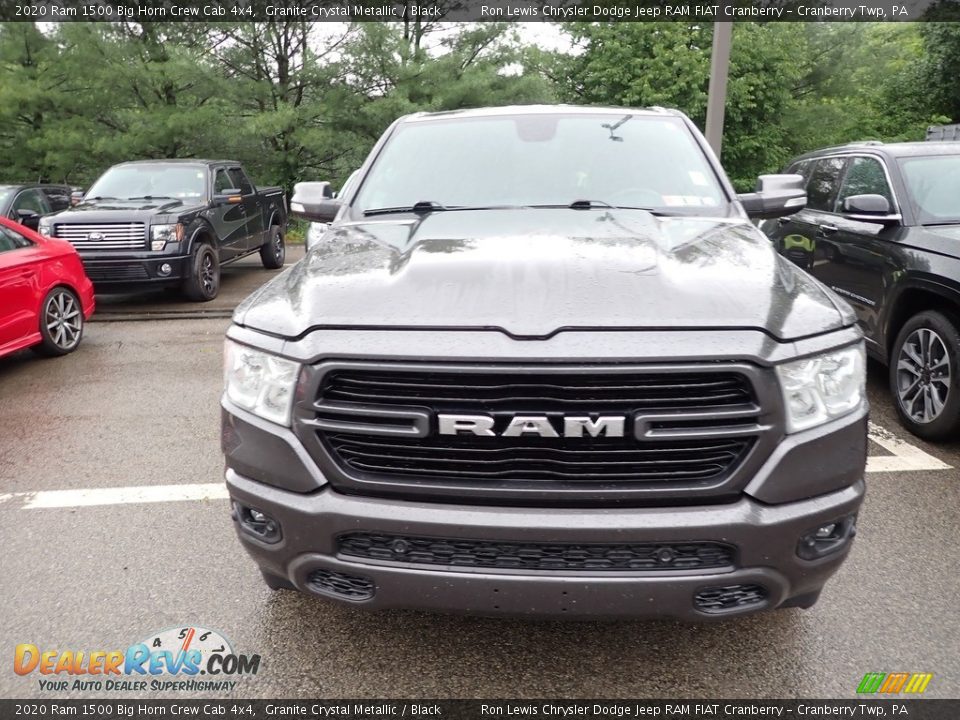 2020 Ram 1500 Big Horn Crew Cab 4x4 Granite Crystal Metallic / Black Photo #2