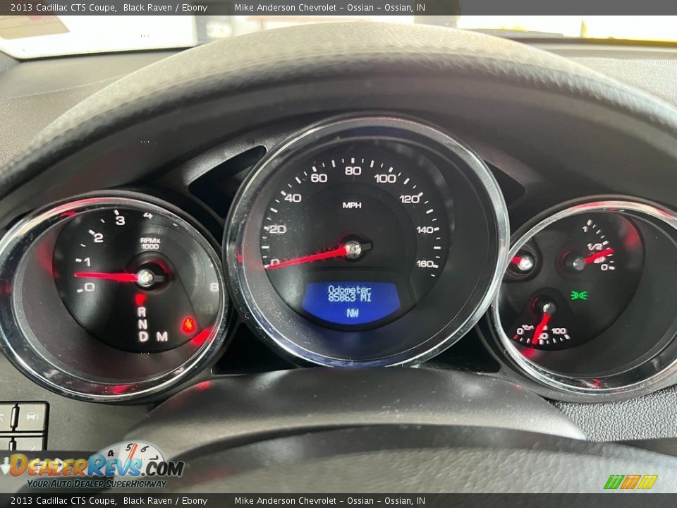 2013 Cadillac CTS Coupe Gauges Photo #20