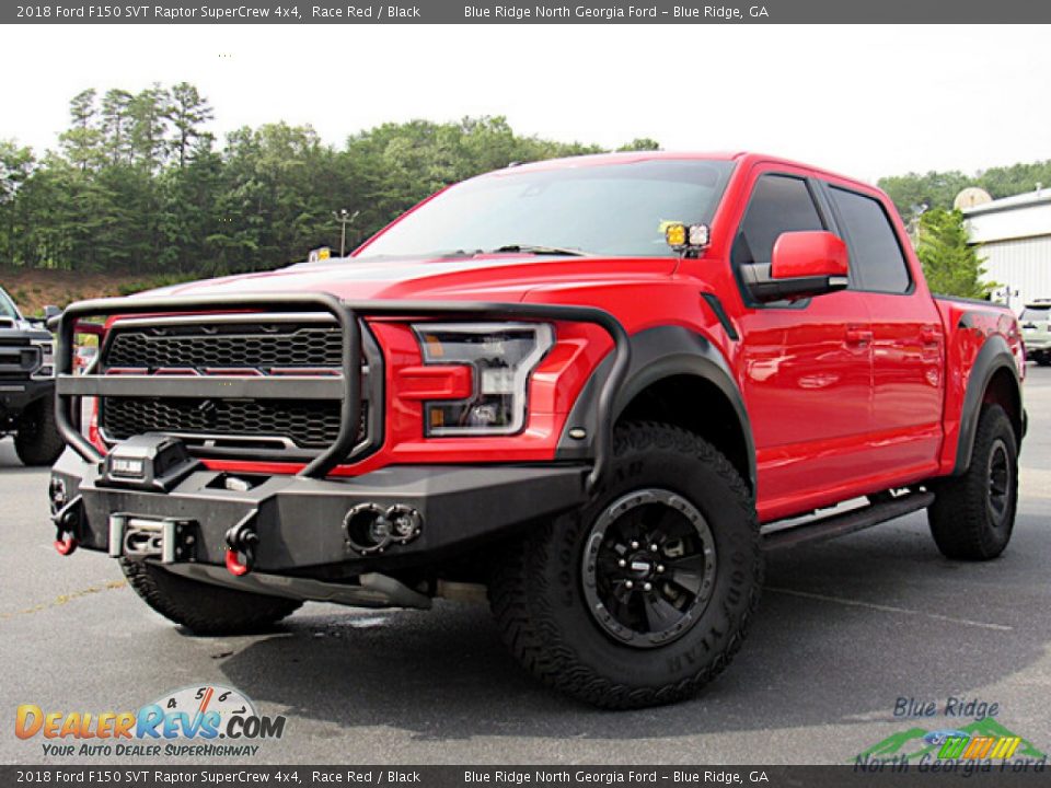 2018 Ford F150 SVT Raptor SuperCrew 4x4 Race Red / Black Photo #1