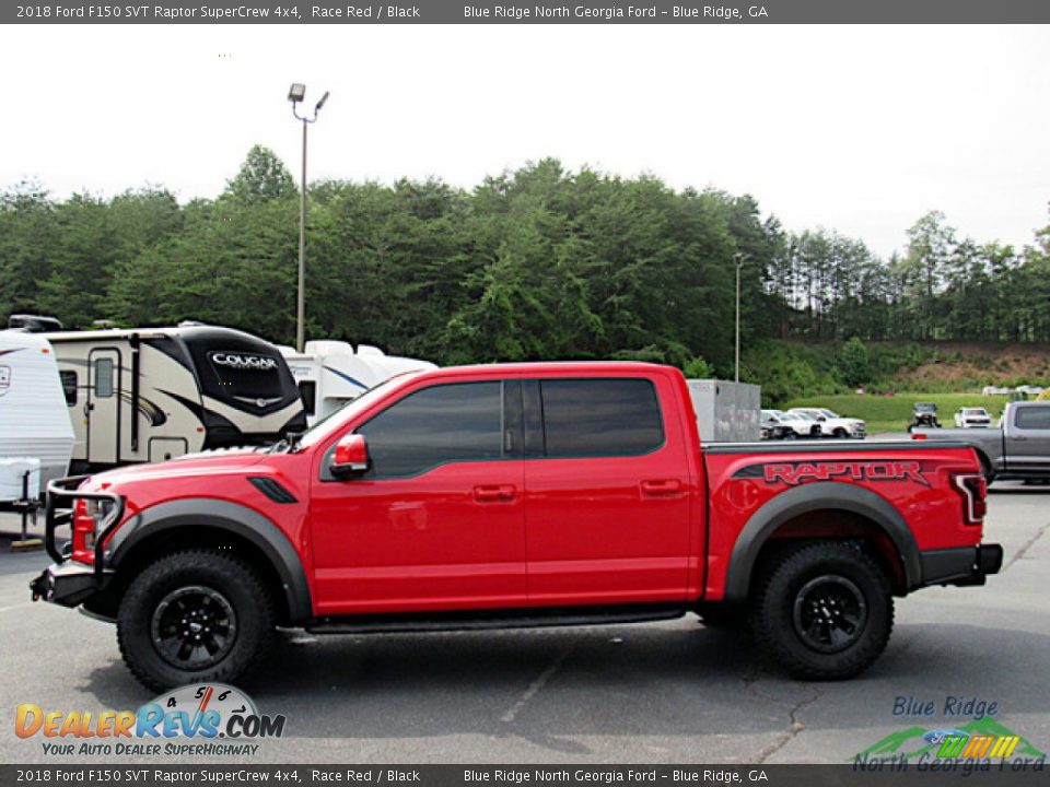 2018 Ford F150 SVT Raptor SuperCrew 4x4 Race Red / Black Photo #2