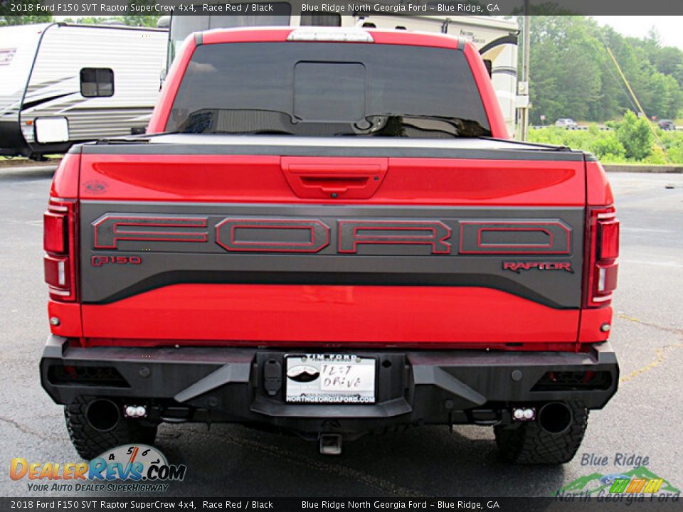 2018 Ford F150 SVT Raptor SuperCrew 4x4 Race Red / Black Photo #4