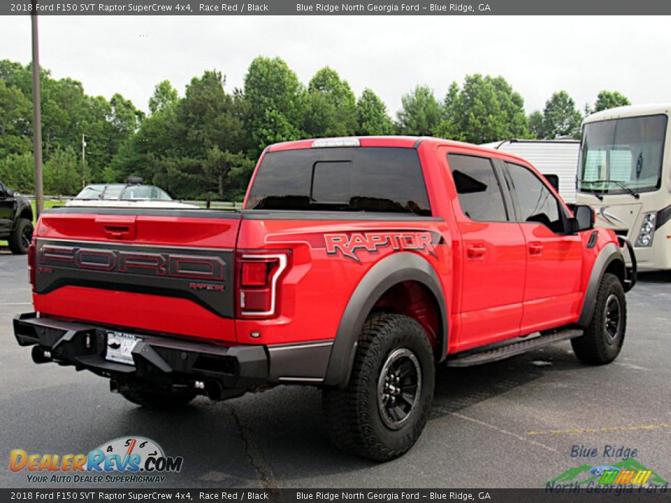 2018 Ford F150 SVT Raptor SuperCrew 4x4 Race Red / Black Photo #5