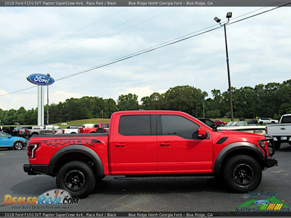 2018 Ford F150 SVT Raptor SuperCrew 4x4 Race Red / Black Photo #6