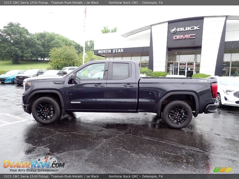 2023 GMC Sierra 1500 Pickup Titanium Rush Metallic / Jet Black Photo #2