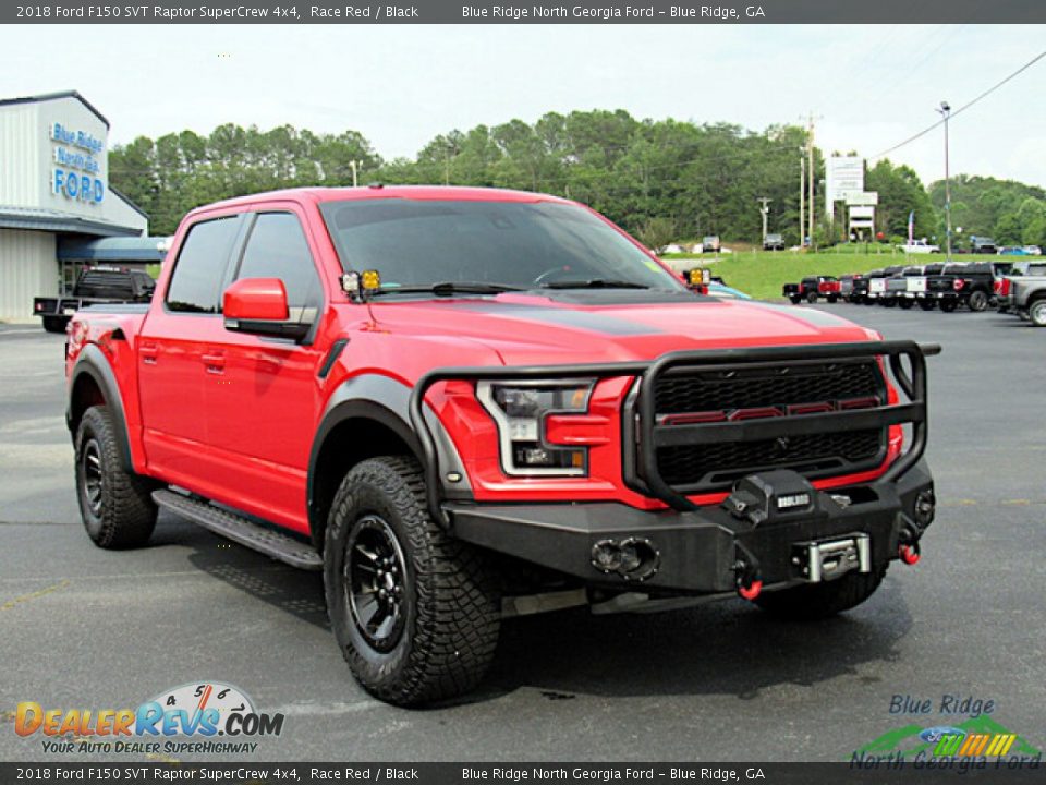 2018 Ford F150 SVT Raptor SuperCrew 4x4 Race Red / Black Photo #7