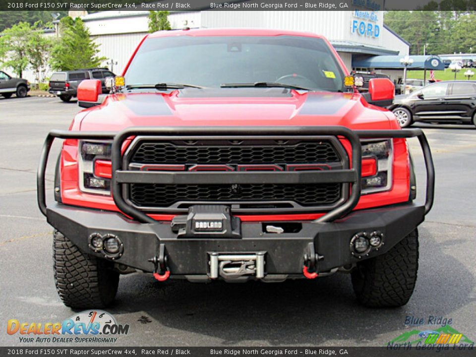 2018 Ford F150 SVT Raptor SuperCrew 4x4 Race Red / Black Photo #8