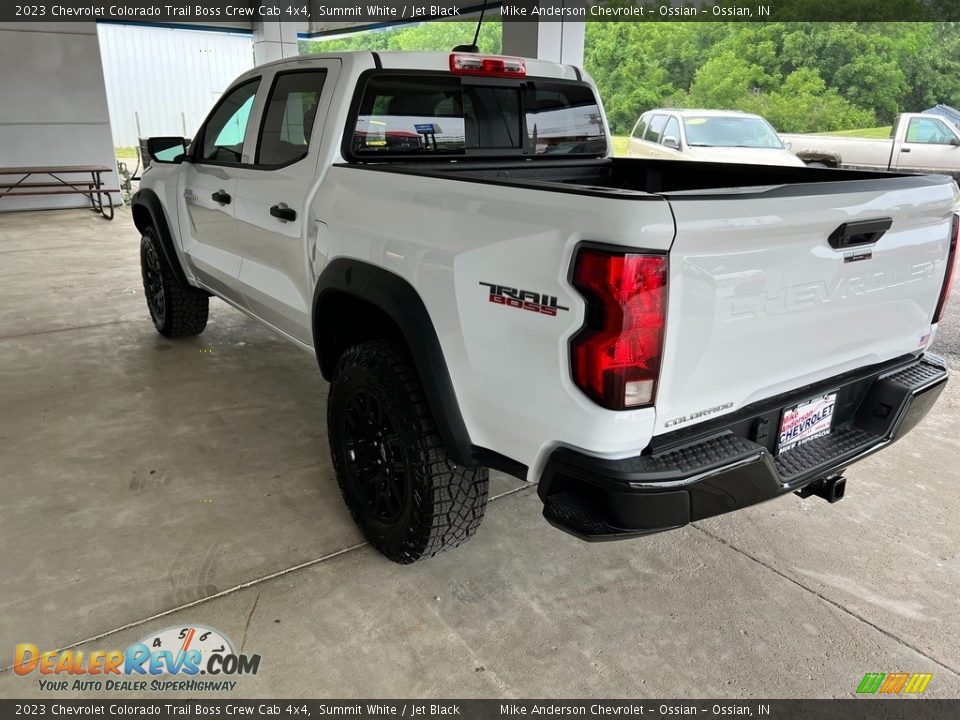 2023 Chevrolet Colorado Trail Boss Crew Cab 4x4 Summit White / Jet Black Photo #10