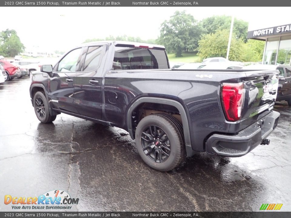 2023 GMC Sierra 1500 Pickup Titanium Rush Metallic / Jet Black Photo #3