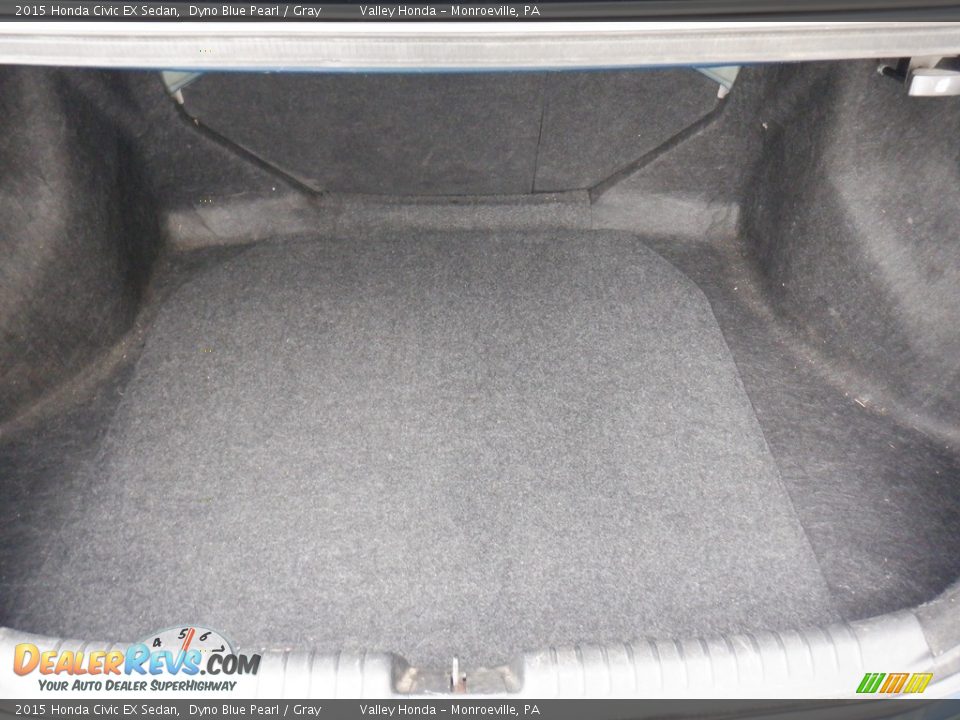 2015 Honda Civic EX Sedan Dyno Blue Pearl / Gray Photo #24