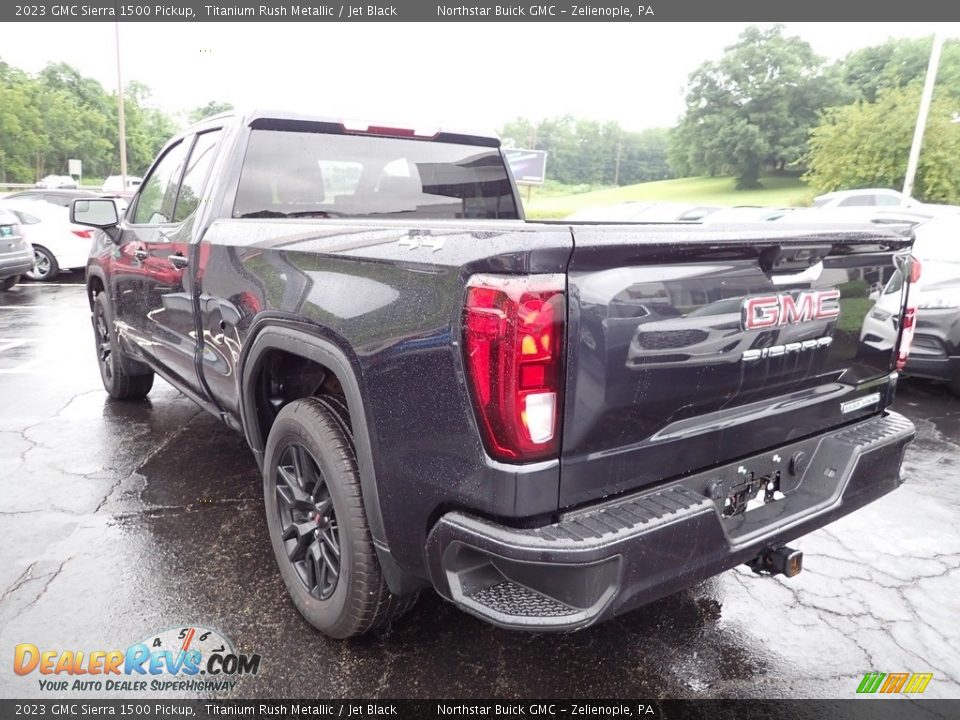 2023 GMC Sierra 1500 Pickup Titanium Rush Metallic / Jet Black Photo #4