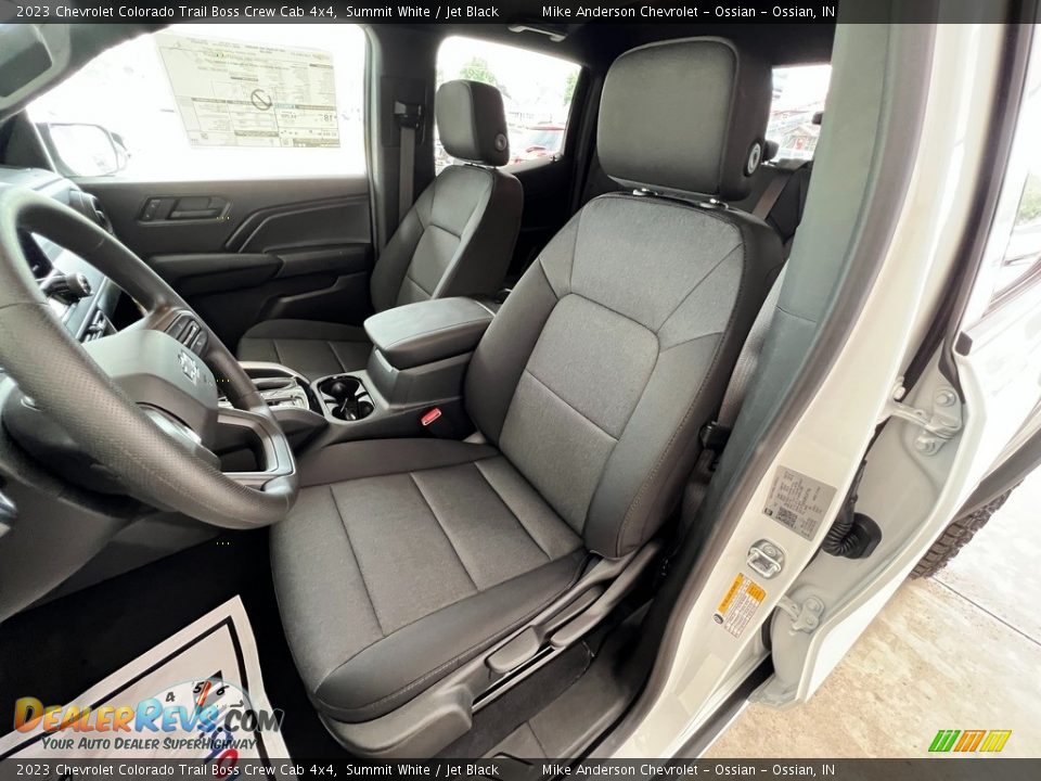 Front Seat of 2023 Chevrolet Colorado Trail Boss Crew Cab 4x4 Photo #15