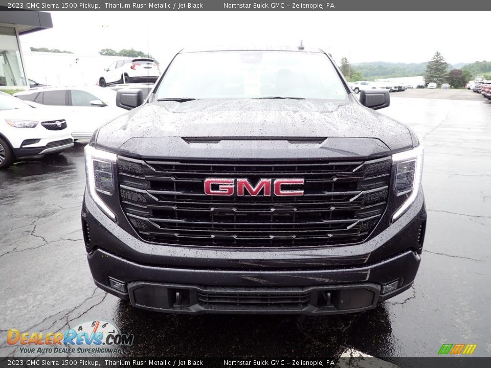 2023 GMC Sierra 1500 Pickup Titanium Rush Metallic / Jet Black Photo #11